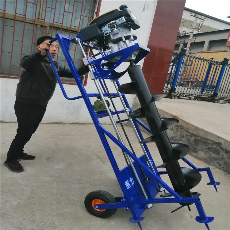 大馬力手扶式挖樹坑的機(jī)器